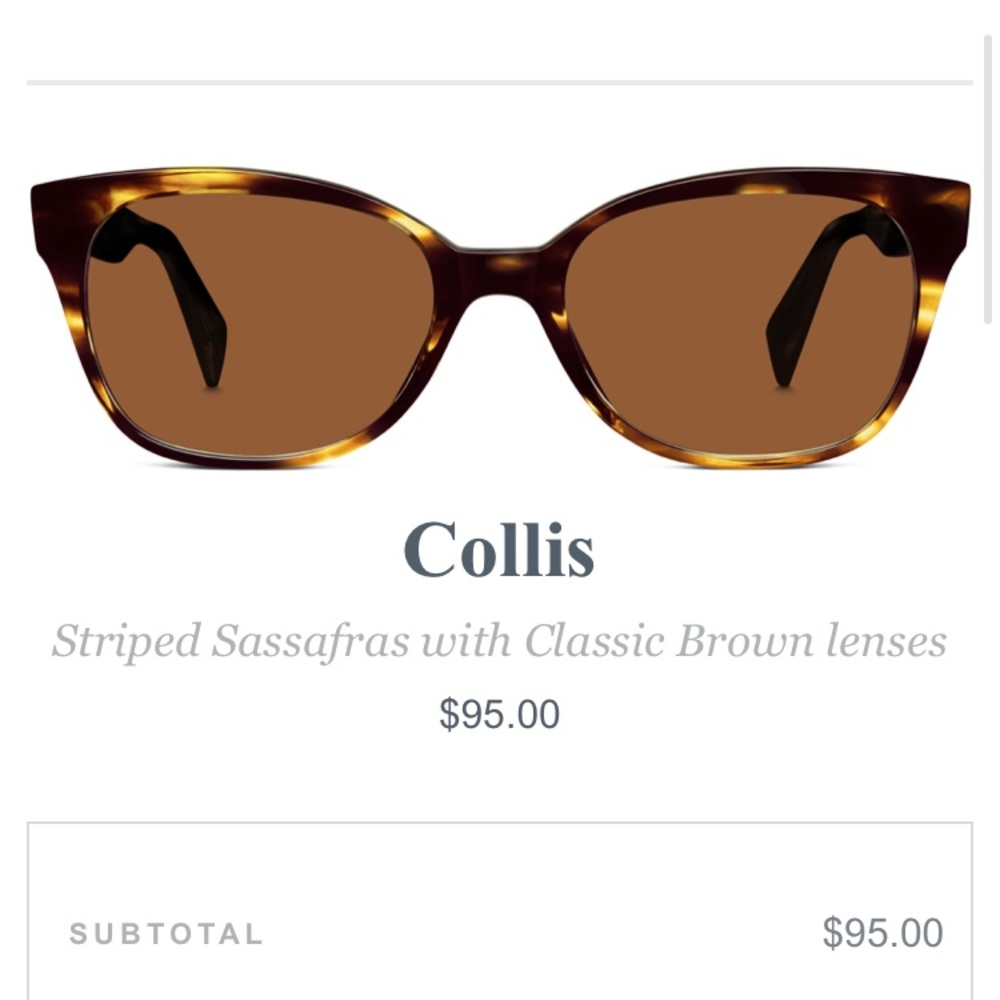 Warby Parker Collis Sunglasses in Sassafras